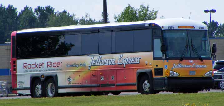 Jefferson Express Rocket Rider MCI D4505 2000